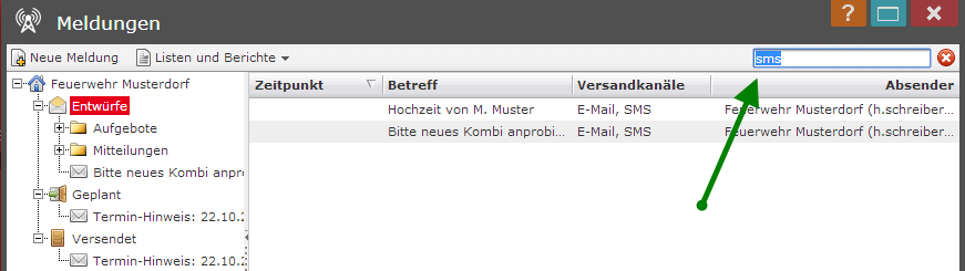 meldungen-suche
