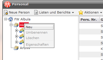 neue Gruppen erstellen