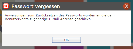 passwortvergessen